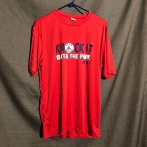 Red Dry Fit Sport-Tek Bosten Red Sox Short Sleeve